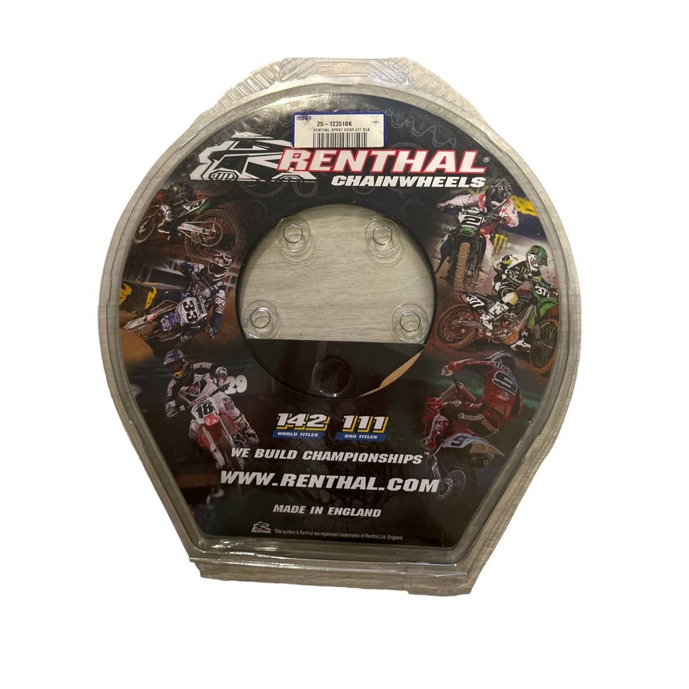 Renthal Sprocket for Suzuki Black